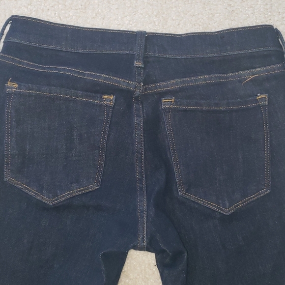26R Banana Republic Indigo mid-rise ankle jeans - Picture 5 of 5